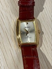 ORIENT QCAH-N0 Quartz Watch Gold Two-Piece Strap