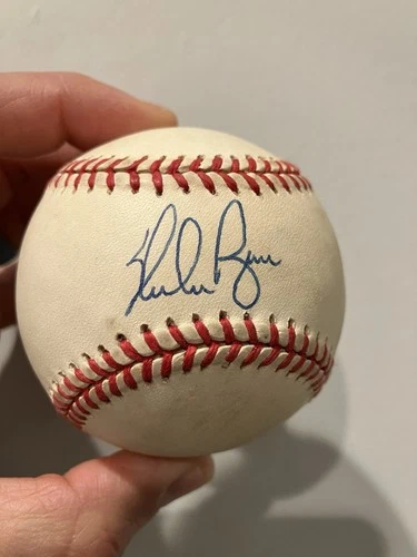 Nolan Ryan Signed Baseball But No Coa