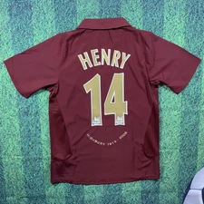 Thierry Henry Arsenal 2005/2006 Highbury Jersey - Retro Jersey - Mens Sizes -NWT