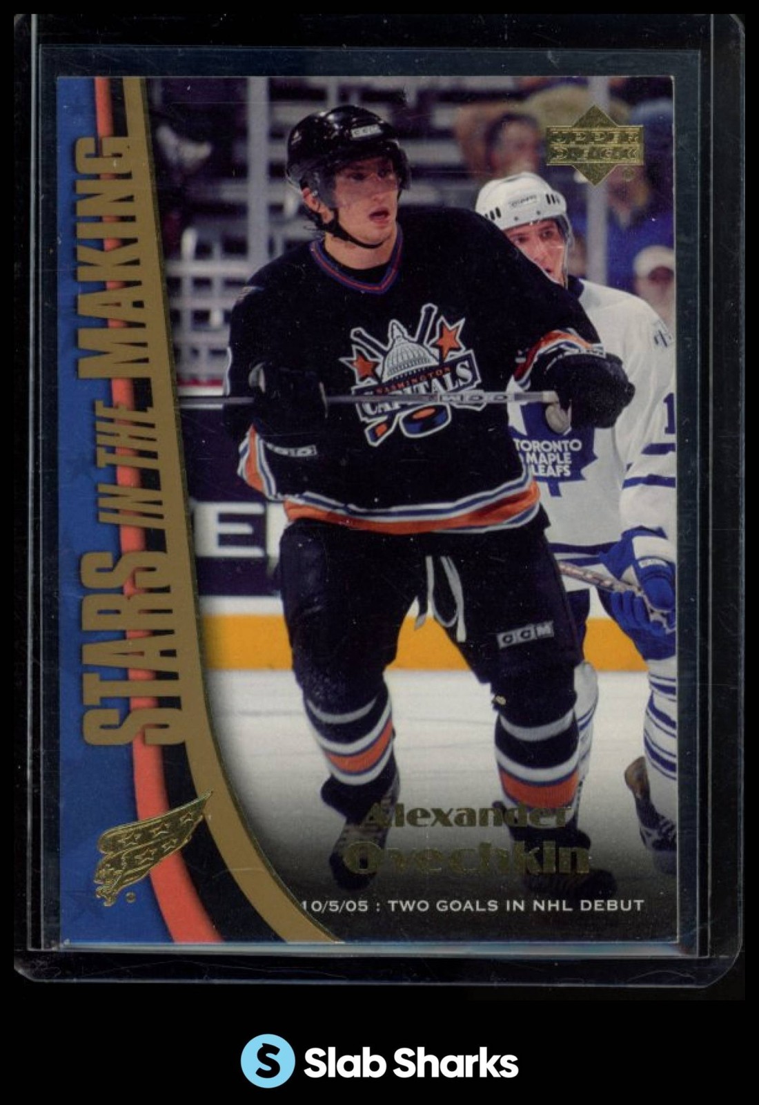 2005 UPPER DECK #SM2 ALEXANDER OVECHKIN STARS IN THE MAKING RC ROOKIE