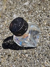 Antikes Tintenglas / Tintenfass – Glas – Sammlerstück mit Hersteller