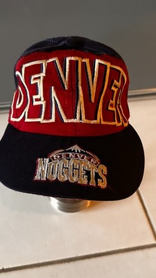 Vintage 90s Denver Nuggets Hat Cap NBA limited edition 388 of 5000