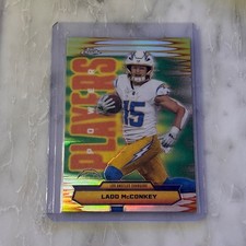 Topps Chrome 2025 Power Players Ladd McConkey Refractor PP-27 Chargers NFL