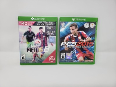 FIFA 15 16 & PES 15 Xbox One Lot Lot of 3 XB1 Complete CIB Tested Free US Ship