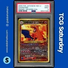 2000 POKEMON JP NEO 2 PROMO #006 CHARIZARD REVERSE HOLOFOIL PSA 9