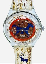 Orologio Swatch Vintage ANIAK SAK123 1996 Automatico 23 Gioielli Raro Nuovo Vecchio Stock