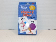 Winnie the Pooh Learning Flash Cards Shapes & Sizes Disney Learning