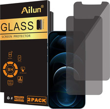 Ailun Privacy Screen Protector for Iphone 12 Pro Max 2020 6.7 Inch 2Pack anti