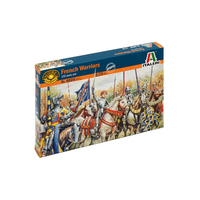 100 Years War French Warriors 1:72 Italeri Kit Figure Militari -D- Neues Modell