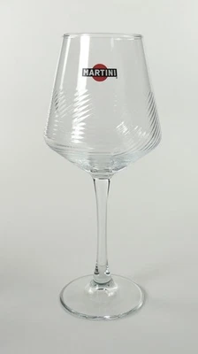 Martini Bianco Spritz Stielglas Kelch Gläser Gastro Relief Cocktail Copa 9369