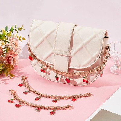 Anhänger Flash Cherry Bag mit mehrfarbigen Mode--Bag--Kette Anhänger 