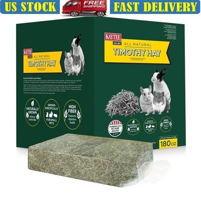 Timothy Hay for Rabbits Guinea Pigs Hamsters Chinchillas Fresh Tasty All-natural