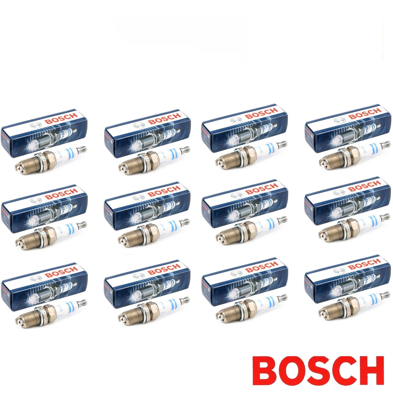 BOSCH 0 242 230 500 12X PLUGS FOR MERCEDES V6 TWIN SPARK TOYOTA NISSAN SUZUKI