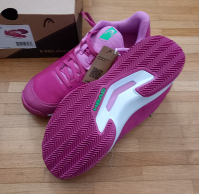 Neue HEAD Damen Tennisschuhe Sprint Team Clay 3.5 fuchsia pink Gr 38,5