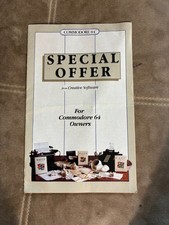 Commodore 64 catalog Special Offer from Crreative Software