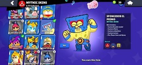 42K TROPHY/ 20Max Brawler/15Hyper/ 88/100 Brawler/3Mithic/2Leg/51 Epic.