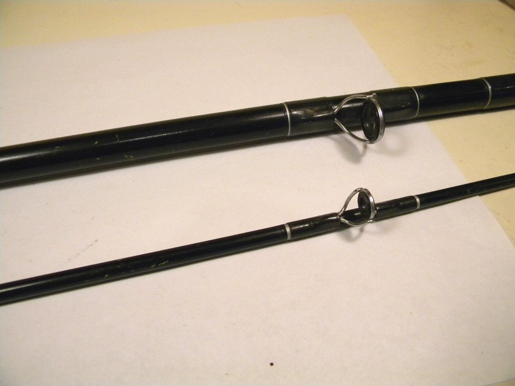 Vintage Bud Erhardt Pro Guide Flip It Stick Glass USA 7'6