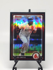 David Ortiz 2010 Bowman Chrome #22 Refractors RED SOX