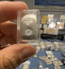 Hand Poured .9999 Silver Bullion - GR RESERVE CHUNKY BAR IN CASE
