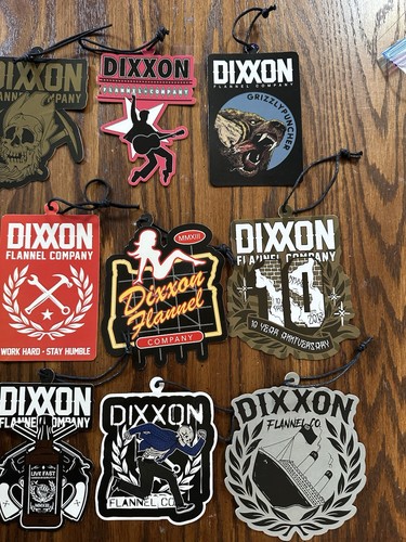 Dixxon Flannel Company Aufkleber Etikett Menge 20 - Bild 4 von 5