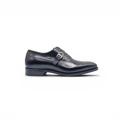 Dior CD Buckle Leather Derby Shoes in Black - New With Box