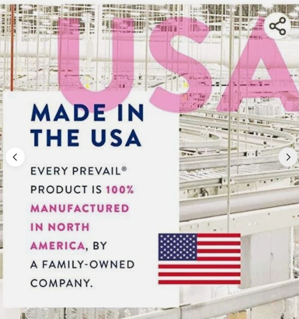 Prevail Bladder Control Pads, 11 inch, 48 pcs/package