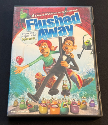 Flushed Away (DVD, 2007, Full Screen)