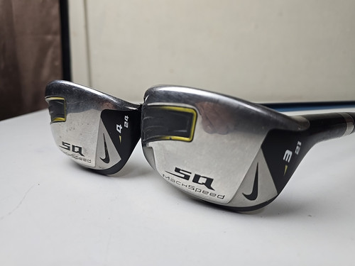 Nike SQ MACHSPEED (3H & 4H) Hybrid Set w/ Regular Flex Aldila vs Proto Shafts