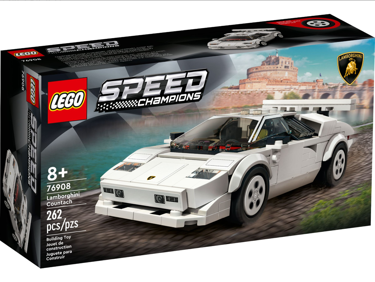 LEGO® Speed Champions 76908 Lamborghini Countach / Rennwagen - NEU/OVP - Bild 16