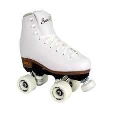 Sure-Grip White Fame Roller Skates for Women - Made of Nylon Womens 8,