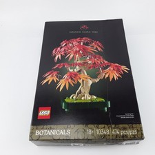 LEGO Botanicals Japanese Red Maple Bonsai Tree Building Kit For Kids Age 18+