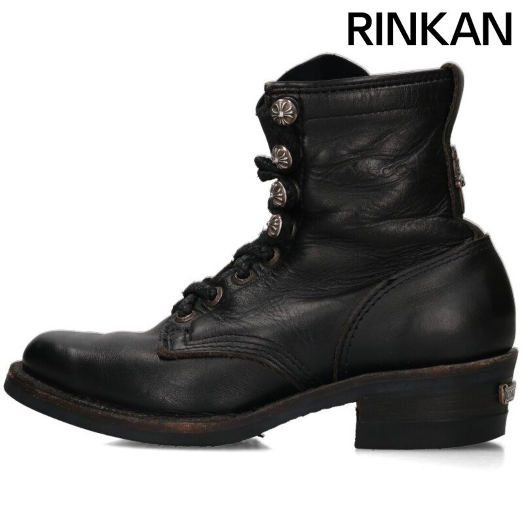 Chrome Hearts JOBMASTER Leather Blade Lace up BOOTS Men's 7.5E Used 23a55e6a4cc3