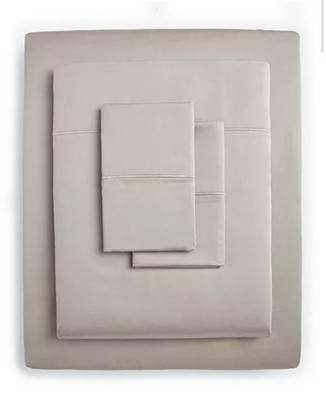 Hotel Collection 525 TC 4-Piece King Egyptian Cotton Sheet Set , Hazelnut