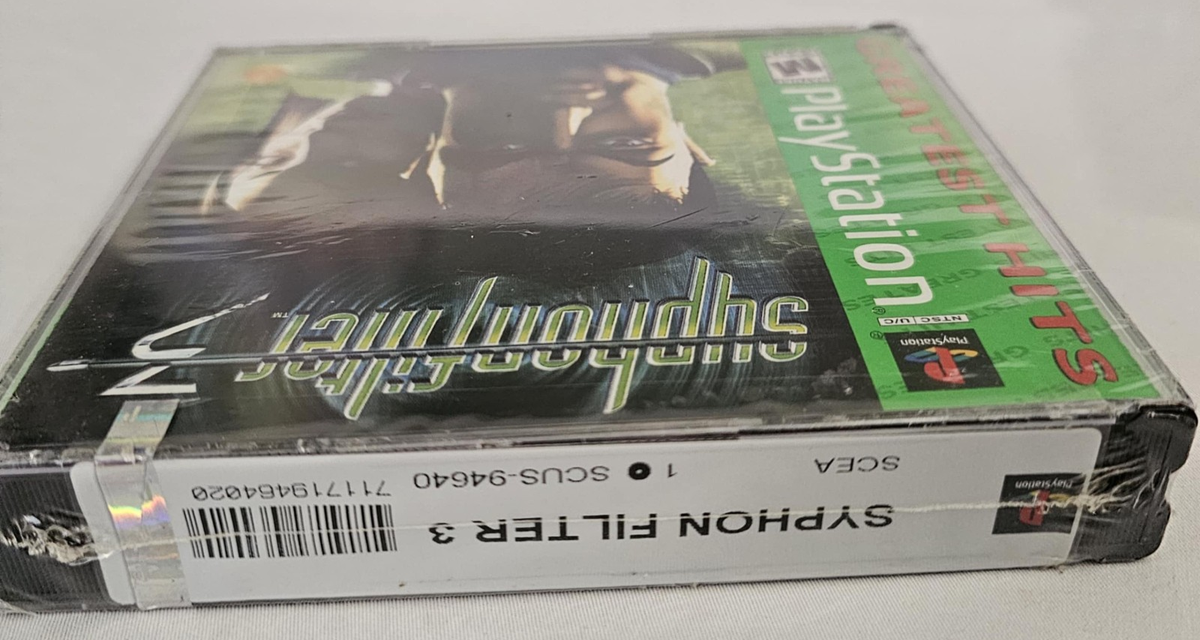 Syphon Filter 3 (Sony PlayStation 1, 2001) for sale online | eBay