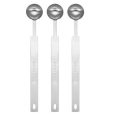3pcs Single Measuring Spoon 3/4tsp (1/4tbsp, 3.75ml) Stainless Steel Spoon