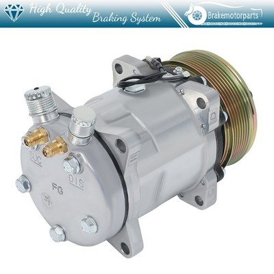 A/C AC Compressor Fit For Sanden Style V-Belt 1985-1990 For Jeep CO 9537C SD508