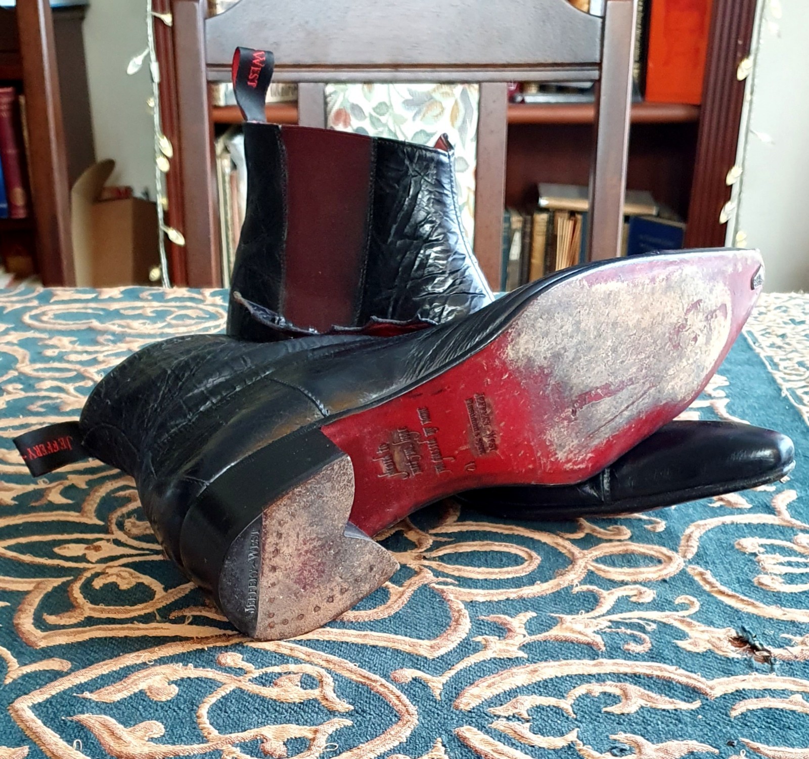 Jeffery West ROCHESTER BOOTS + Size 12 + Handmade Blake Stitched In Italy + image 4