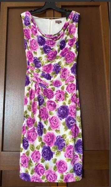Women Phase Eight Dress Multicolor Polyester 40 #CCZF