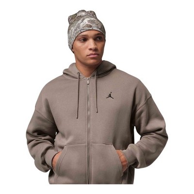 MENS JORDAN BROOKLYN FLEECE OVERSIZED FULL ZIP HOODIE IB7231-040-SIZE M