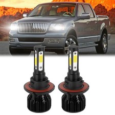 For Lincoln Mark Lt 2006-2008 H13 9008 Led Headlight High Low Beam Bulbs White For Lincoln Mark Lt 2006-2008 H13 9008 Led Headlight High Low Beam Bulbs White