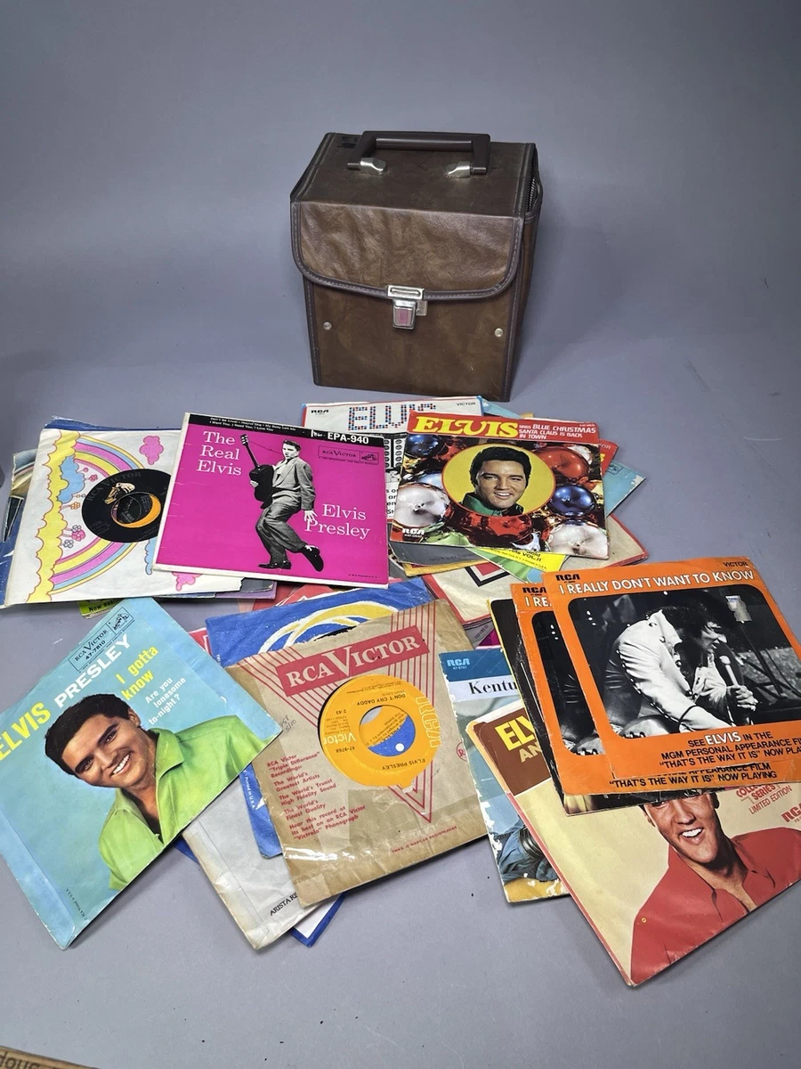 Elvis Presley 45 & EP Record Lot 1950's-70's RCA Estate Collection Liquidation