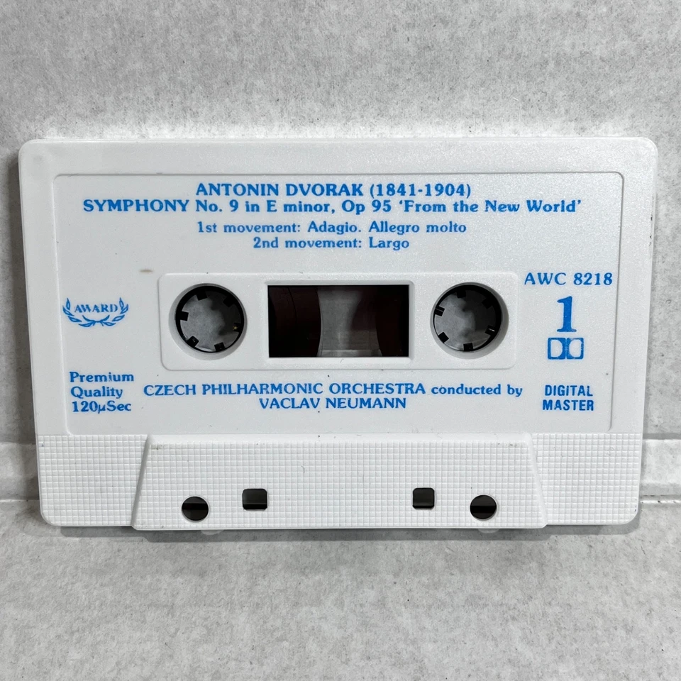 Dvorak New World Symphony Vaclav Neumann Digital Cassette Tape Rare - Image 4 of 4