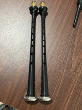 Mccallum matching set of poly/ nickel sole bagpipe chanters