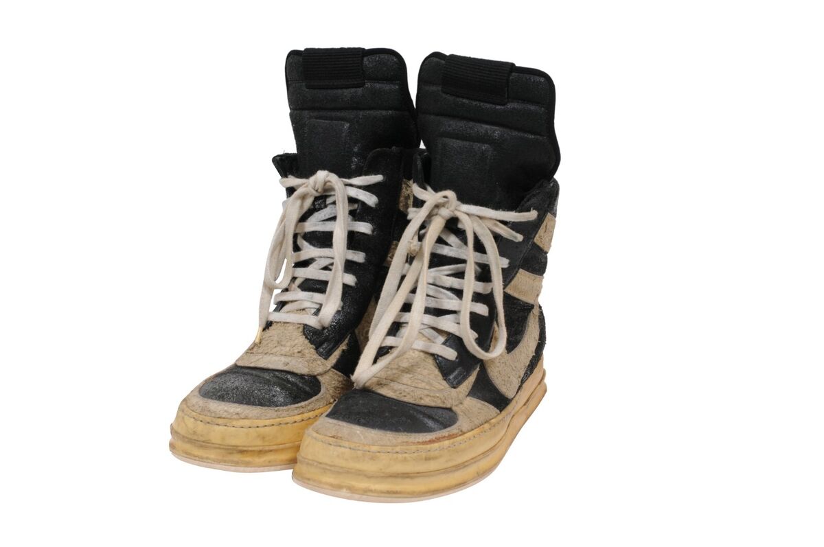 Rick Owens Mohawk Dunks Size US9 EU 42 Black Classic Rick Owens Mohawk Dunks Size US9 EU 42 Black Classic
