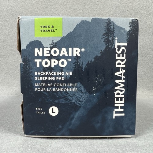 Therm-a-Rest NeoAir Topo Sleeping Pad Large Insulated Camping Mattress - Picture 9 of 10