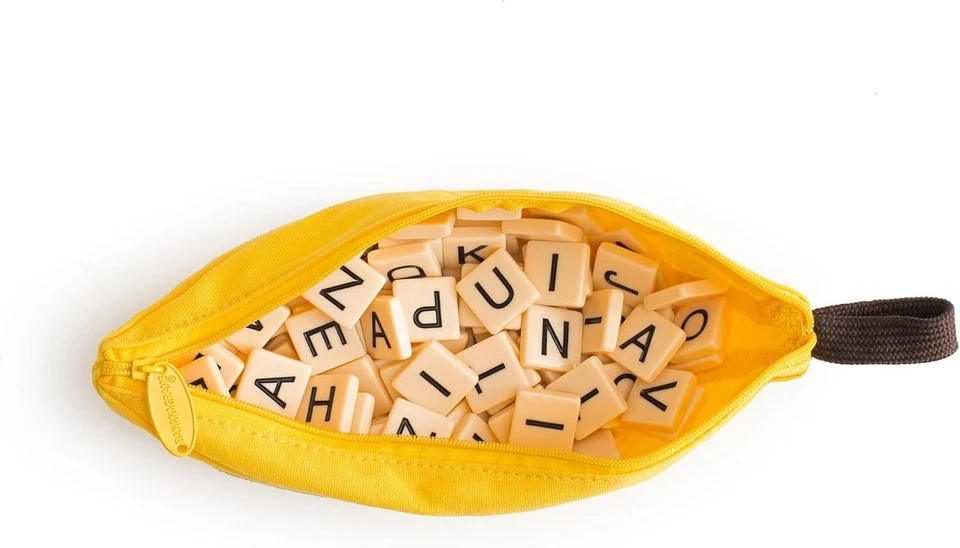 Word Game for Ages 7+ 2-6 Players 15 Minute Play Time Yellow Bananagrams - Image 4 of 4