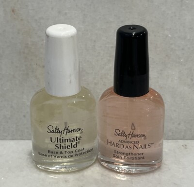 Sally Hansen Ultimate Shield Base & Top Coat Advanced Hard As Nails Strengthener