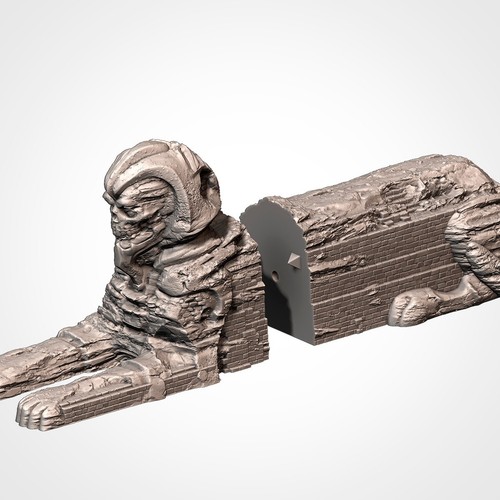 Txarli Tabletop Scenery Egyptian Terrain Wargames 3D Printed 15MM/20MM/28MM/32MM - Picture 15 of 32
