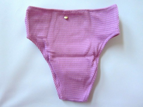 Victoria Secret BOMBSHELL PUSH UP HIGH WAIST CHEEKY BIKINI SWIM SUIT 34D M Set - Picture 7 of 9