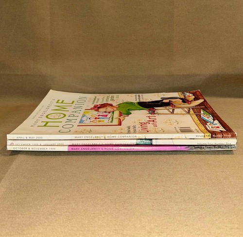 LOT Mary Engelbreit HOME COMPANION Magazine 1999 2000 Paper Dolls READ - Picture 3 of 5